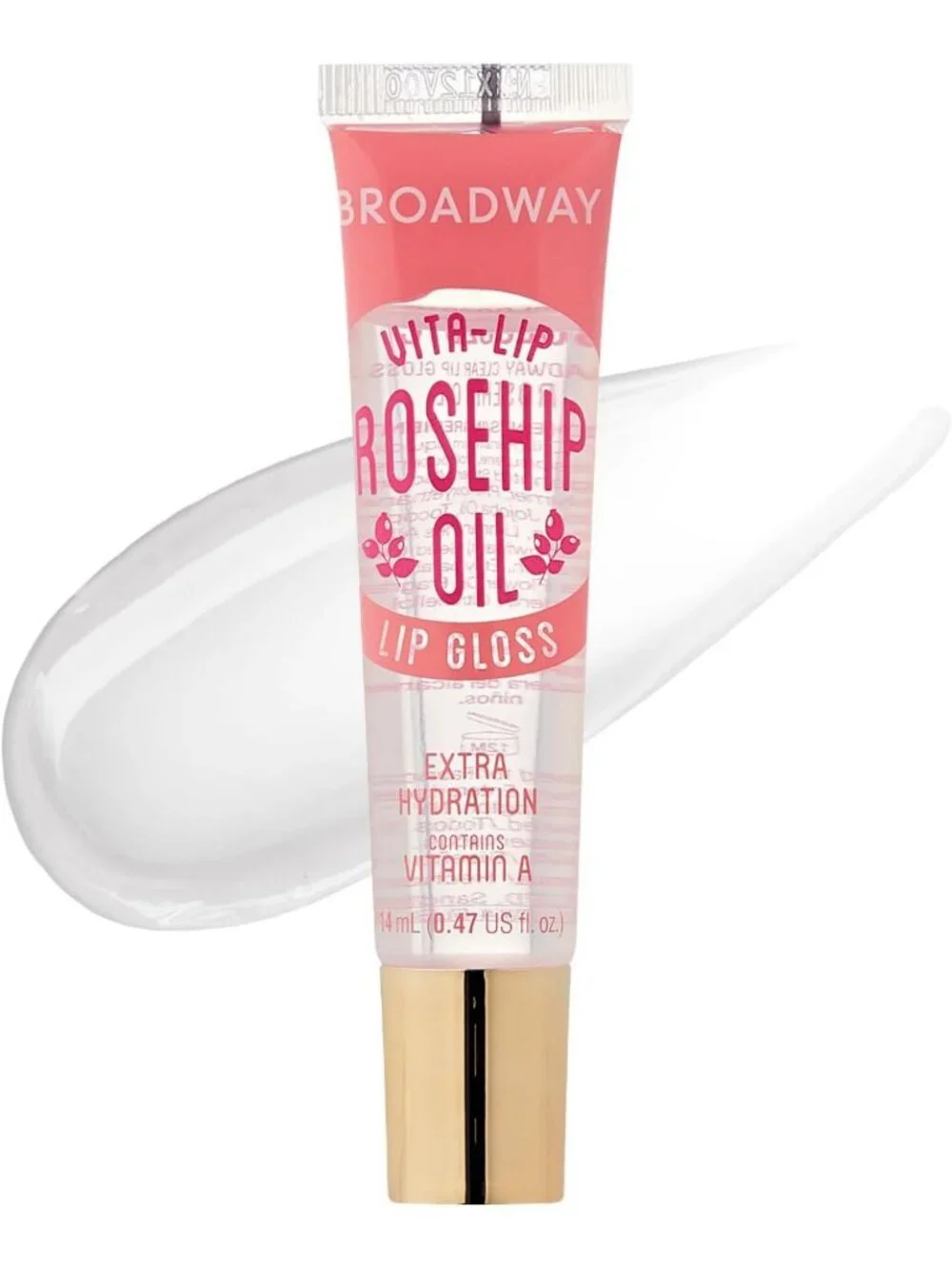 Ultra-Hydrating Lip Gloss Set - 48 Pack, Soothing Rosehip Oil, High-Shine Finish